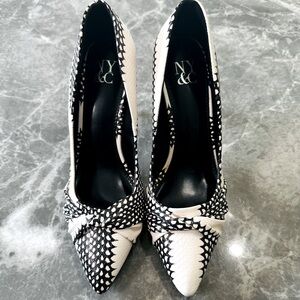 Dalmation NY & Company Womens Slip On Stiletto Shoes SZ 6.5 US